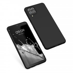 Husa pentru Samsung Galaxy A22, Silicon, Negru, 55493.47 - Img 2