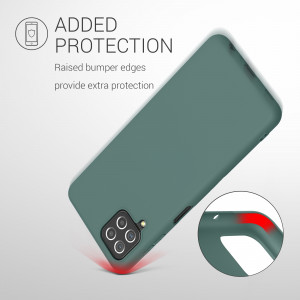 Husa pentru Samsung Galaxy A22, Silicon, Verde, 55493.171 - Img 7