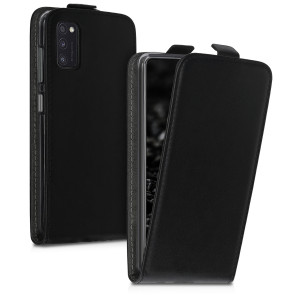 Husa pentru Samsung Galaxy A41, Piele ecologica, Negru, 52303.01 - Img 2