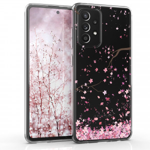 Husa pentru Samsung Galaxy A52, Silicon, Roz, 54348.02 - Img 1