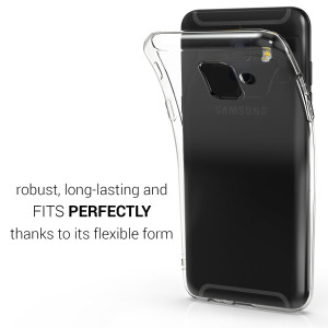 Husa pentru Samsung Galaxy A6 (2018), Silicon, Transparent, 45246.03 - Img 3