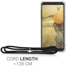 Husa pentru Samsung Galaxy A6 Plus, Silicon, Transparent, 48457.01 - Img 4