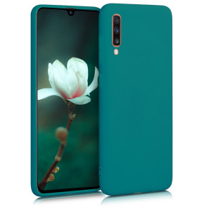 Husa pentru Samsung Galaxy A70, Silicon, Verde, 48427.57 - Img 1