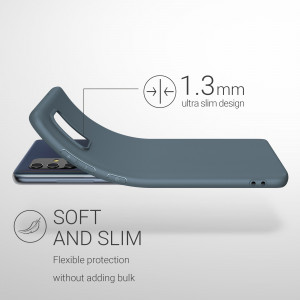 Husa pentru Samsung Galaxy A71, Silicon, Albastru, 51208.202 - Img 3