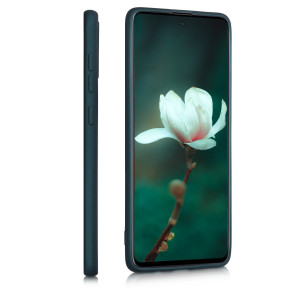 Husa pentru Samsung Galaxy A71, Silicon, Verde, 51213.14 - Img 5