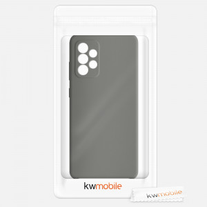 Husa pentru Samsung Galaxy A72, Silicon, Gri, 54359.155 - Img 7