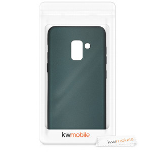 Husa pentru Samsung Galaxy A8 (2018), Silicon, Verde, 45634.14 - Img 7