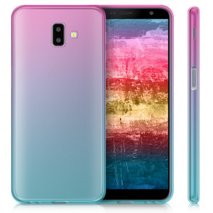 Husa pentru Samsung Galaxy J6 Plus, Silicon, Albastru, 47444.01 - Img 2