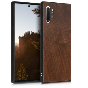 Husa pentru Samsung Galaxy Note 10 Plus, Lemn, Maro, 51241.18 - Img 1