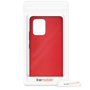 Husa pentru Samsung Galaxy S10 Lite, Silicon, Rosu, 51411.36 - Img 7