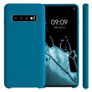 Husa pentru Samsung Galaxy S10, Silicon, Albastru, 47732.224 - Img 2