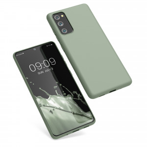 Husa pentru Samsung Galaxy S20 FE, Silicon, Verde, 53604.172, kwmobile - Img 2
