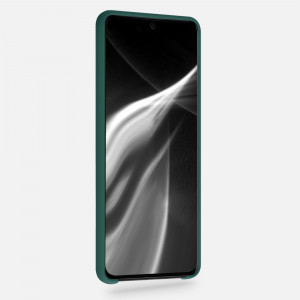 Husa pentru Samsung Galaxy S20 Plus, Silicon, Verde, 51217.184 - Img 3