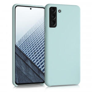 Husa pentru Samsung Galaxy S21 Plus, Silicon, Verde, 54066.200 - Img 1