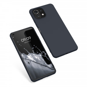 Husa pentru Xiaomi Mi 11 Lite 5G, Silicon, Albastru, 54726.186, kwmobile - Img 2