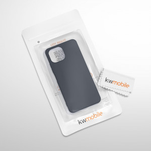 Husa pentru Xiaomi Mi 11 Lite 5G, Silicon, Albastru, 54726.186, kwmobile - Img 8