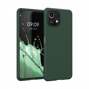 Husa pentru Xiaomi Mi 11 Lite 5G, Silicon, Verde, 54726.169 - Img 1