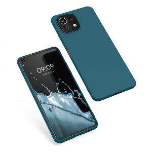 Husa pentru Xiaomi Mi 11 Lite 5G, Silicon, Verde, 54726.57, kwmobile - Img 2