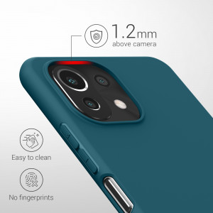 Husa pentru Xiaomi Mi 11 Lite 5G, Silicon, Verde, 54726.57, kwmobile - Img 4