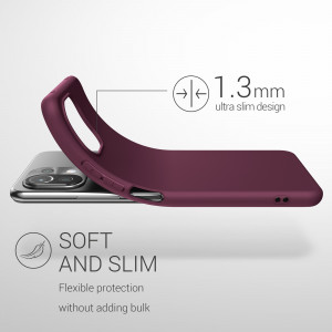 Husa pentru Xiaomi Mi 11 Lite 5G, Silicon, Violet, 54726.187 - Img 3