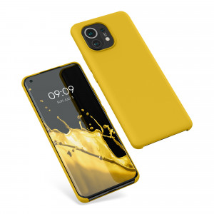 Husa pentru Xiaomi Mi 11, Silicon, Galben, 54379.143 - Img 2