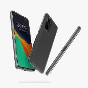 Husa pentru Xiaomi Mi 11i / Poco F3, Silicon, Transparent, 56838.01, kwmobile - Img 5