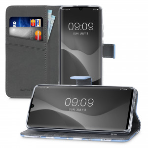Husa pentru Xiaomi Mi Note 10 / Mi Note 10 Pro, Piele ecologica, Albastru, 52262.03, kwmobile - Img 5