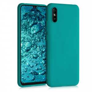 Husa pentru Xiaomi Redmi 9A, Silicon, Verde, 52847.57 - Img 1