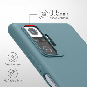 Husa pentru Xiaomi Redmi Note 10 Pro, Silicon, Verde, 54551.207 - Img 4