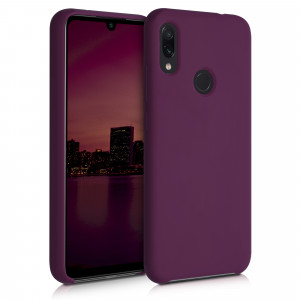 Husa pentru Xiaomi Redmi Note 7 / Redmi Note 7 Pro, Silicon, Violet, 48714.187 - Img 1