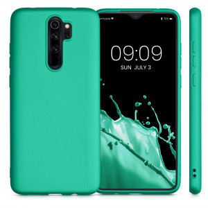 Husa pentru Xiaomi Redmi Note 8 Pro, Silicon, Verde, 50243.128, kwmobile - Img 2