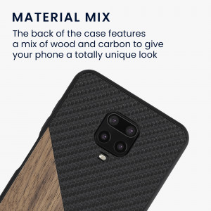 Husa pentru Xiaomi Redmi Note 9S / Redmi Note 9 Pro / Redmi Note 9 Pro Max, Lemn, Maro, 56621.01, kwmobile - Img 4