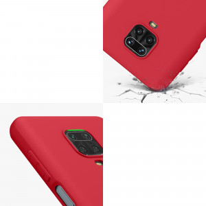Husa pentru Xiaomi Redmi Note 9S / Redmi Note 9 Pro / Redmi Note 9 Pro Max, Silicon, Rosu, 52140.229, kwmobile - Img 8