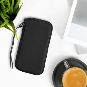 Husa universala pentru telefon, XL - 6.8", Neopren, Negru, 46188.4.01 - Img 3