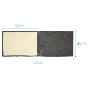 Protectie impotriva zgarieturilor pentru Pisici, 60x45 cm, Sisal, Gri, 45105.19.02 - Img 5