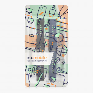 Set 2 curele pentru Blackview R3/R3 Pro, Kwmobile, Negru/Albastru, Silicon, 59292.01 - Img 8
