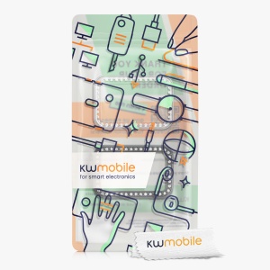 Set 2 Huse Kwmobile pentru Huawei Watch Fit, Transparent/Negru, Plastic, KWM000024ZO001C - Img 7