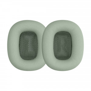Set 2 Perne de urechi pentru casti Apple AirPods Max, Kwmobile, Verde, Piele ecologica, 55895.07 - Img 1