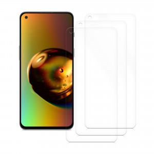Set 3 folii de protectie Kwmobile pentru OnePlus Nord 2 5G, Fata, Polimer, 57682.1 - Img 2