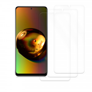 Set 3 folii de protectie Kwmobile pentru Xiaomi Redmi Note 11 Pro/Redmi Note 11 Pro 5G, Fata, Polimer, 57944.2 - Img 2