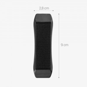 Set 3 Suporti tip inel pentru telefon, Kwmobile, Negru, Plastic, 53947.03.01 - Img 5