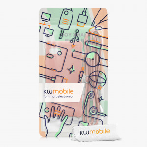 Bumper kwmobile pentru Google Pixel 6a, Silicon, Roz, 58567.154 - Img 7