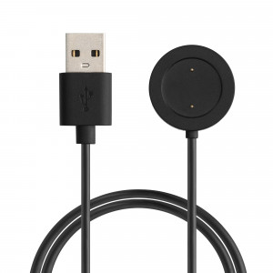 Cablu de incarcare USB pentru Xiaomi Mi Watch Color Sport/Watch S1 Active, Kwmobile, Negru, Plastic, 58354.01 - Img 1