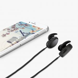 Curea pentru casti Bose QuietComfort Earbuds, Kwmobile, Negru, Silicon, 59280.01 - Img 5
