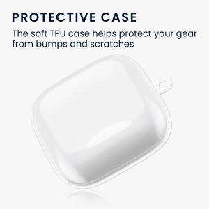 Husa Casti Kwmobile pentru Beats Fit Pro, Transparent, Silicon, KWM000025FE001C - Img 4