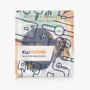 Husa Casti Kwmobile pentru Google Pixel Buds A Series, Albastru inchis, Silicon, KWM000025DK003C - Img 8