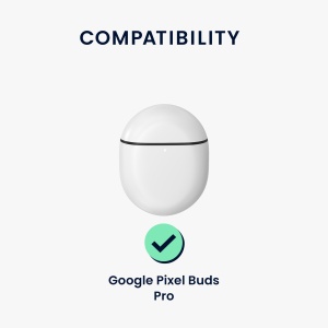 Husa Casti Kwmobile pentru Google Pixel Buds Pro, Albastru inchis, Silicon, KWM0000259E001C - Img 7