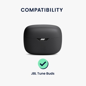 Husa Casti Kwmobile pentru JBL Tune Buds, Albastru inchis, Silicon, KWM0000209U004C - Img 7