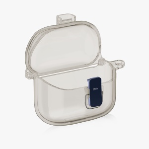 Husa Casti Kwmobile pentru JBL Tune Flex, Transparent/Negru, Plastic, KWM000025EU002C - Img 6