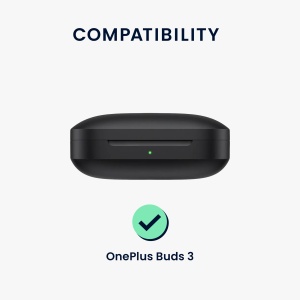 Husa Casti Kwmobile pentru OnePlus Buds 3, Negru, Silicon, KWM000025HZ001C - Img 7